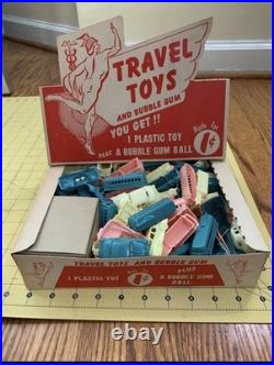 Vintage Circa 1955 Car & Bubble Gum Store Display-NOS