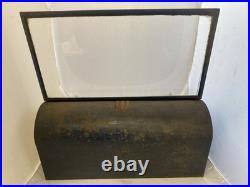 Vintage Clark's O. N. T. Boilfast Thread Countertop Cabinet Lifting Glass Display
