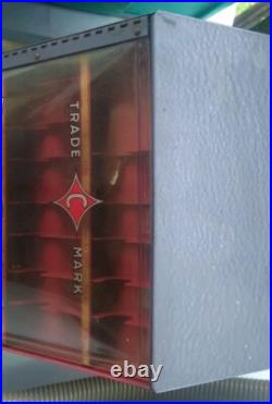 Vintage Cleveland High Speed Twist Drill Bit Hardware Store Tool Display Case