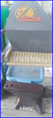 Vintage Cleveland High Speed Twist Drill Bit Hardware Store Tool Display Case