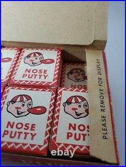 Vintage Clown Nose Putty By Thomas C. Dunham Inc. Store Display 11 Boxes RARE