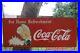 Vintage-Coca-Cola-36x17-Metal-Coke-Sign-Sprite-Boy-Store-Hanging-Display-40s-50s-01-nk