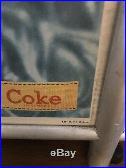 Vintage Coca Cola Cardboard Sign Store Display 21x36