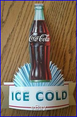 Vintage Coca Cola sign nos store display