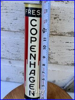 Vintage Copenhagen Chewing Tobacco Tin Litho Store Advertising Dispenser