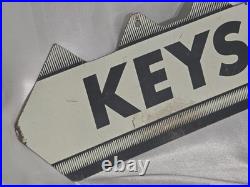 Vintage Curtis Industries Keys Made Here Sign Eastlake Ohio