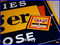 Vintage Curtiss Candies Butterfinger 15 Metal Chicago Chocolate Candy Bar Sign