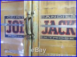 Vintage Curtiss Store Counter Display Cabinet Baby Ruth Butterfinger Jolly Jack