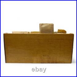 Vintage Cushings Perfection Dyes Wood Advertising Store Display & 55 Dye Packets