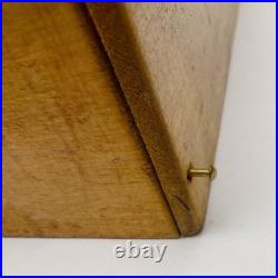 Vintage Cushings Perfection Dyes Wood Advertising Store Display & 55 Dye Packets