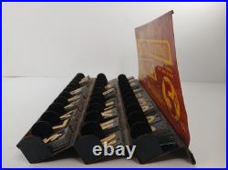 Vintage DA-NITE Reflecting Metal Letters Advertising Display Set Cleveland OH