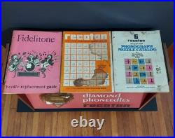Vintage DIAMOND phoneedles Recoton Record Replacement Needle Store Display
