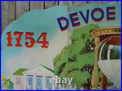 Vintage Davoe Paint 1940 Cardboard Store Display