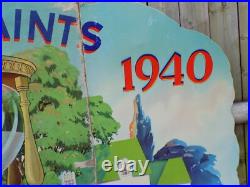 Vintage Davoe Paint 1940 Cardboard Store Display