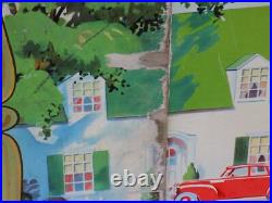 Vintage Davoe Paint 1940 Cardboard Store Display