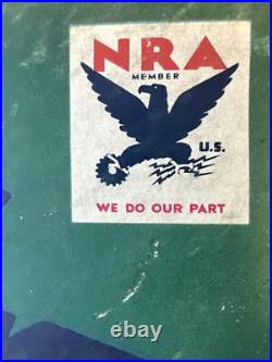 Vintage Decker's Iowana Ham And Bacon Sign NRA Rare Antique Store Display Sign Vintage Decker's Iowana Ham And Bacon Sign NRA Rare Antique Store Display Sign