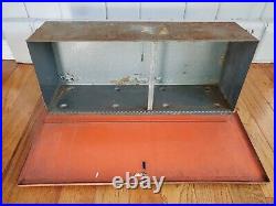 Vintage Delco Remy Ignition Parts Gm Cabinet Great Storage & Display Man Cave
