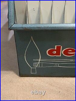 Vintage Delta Paint Brushes Store Display Case