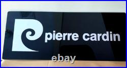 Vintage Department Store Display Sign Pierre Cardin
