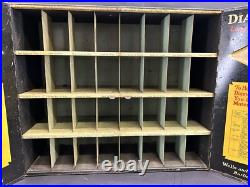 Vintage Diamond Dyes General Store Display Storage Cabinet