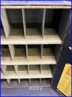 Vintage Diamond Dyes General Store Display Storage Cabinet
