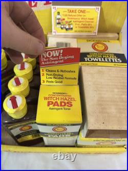 Vintage Dickinsons Witch Hazel With Store Display 80s Very Rare Please Read