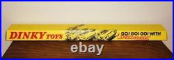 Vintage Dinky Toys Factory Cardboard Store Display Plinth Speedwheels c. 1970