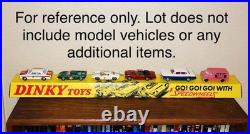 Vintage Dinky Toys Factory Cardboard Store Display Plinth Speedwheels c. 1970