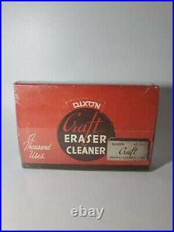 Vintage Dixon Craft Eraser Cleaner No. 1110 Store Display 1958 New Old Stock