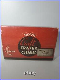 Vintage Dixon Craft Eraser Cleaner No. 1110 Store Display 1958 New Old Stock