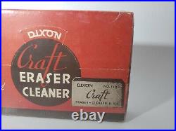 Vintage Dixon Craft Eraser Cleaner No. 1110 Store Display 1958 New Old Stock