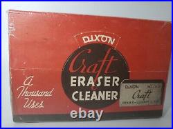 Vintage Dixon Craft Eraser Cleaner No. 1110 Store Display 1958 New Old Stock