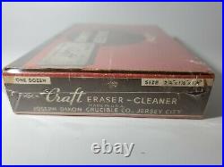 Vintage Dixon Craft Eraser Cleaner No. 1110 Store Display 1958 New Old Stock