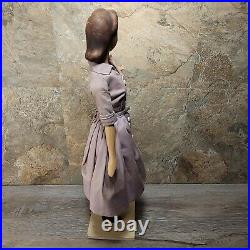 Vintage Doll Counter Store Display Mannequin 1950s Dress 19 Advertising Plaster