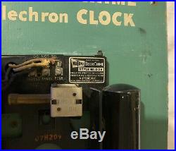 Vintage Door Bell Chime Telechron Clock Advertising Store Display Sign