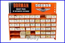 Vintage Dorman Ready Paks Fastener Cabinet with Contents Organizer USA LOADED! VGC