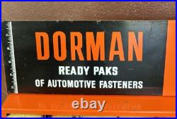Vintage Dorman Ready Paks Fastener Cabinet with Contents Organizer USA LOADED! VGC