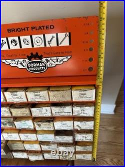 Vintage Dorman Ready Paks Fastener Cabinet with Contents Organizer USA LOADED! VGC