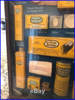 Vintage Dr Scholls Store Display Rare Dr. Scholls Remedies For All Foot Troubles