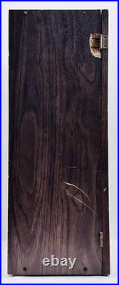 Vintage Dremel Store Display Case Wood Cabinet Accessory Center 41pc 1960s