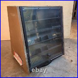 Vintage EVEREADY Batteries Spinning Counter Top Display Case 14 x 12 x 17