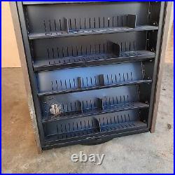 Vintage EVEREADY Batteries Spinning Counter Top Display Case 14 x 12 x 17