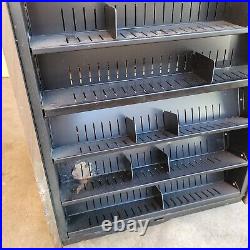 Vintage EVEREADY Batteries Spinning Counter Top Display Case 14 x 12 x 17