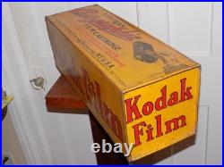Vintage Eastman Kodak Autographic Film Cartridge Metal Store Display