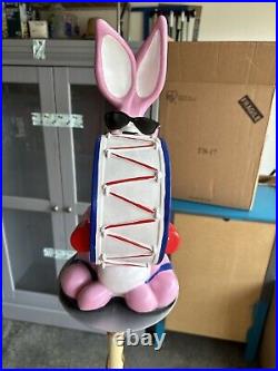 Vintage Energizer Bunny Store Display Hard Plastic Blowmold 21 Inches Tall