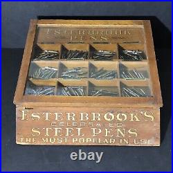 Vintage Esterbrook's Steel Pens Store Display Office / Study Decor Unique Gift