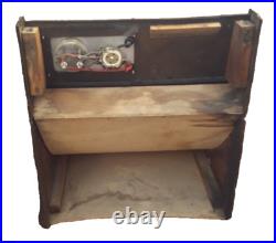 Vintage Eveready Batteries Store Display Battery Tester Tested Working Wood ++