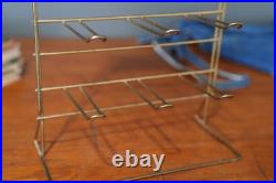 Vintage Eveready Calculator Watch Battery Store Display Rack Metal Countertop