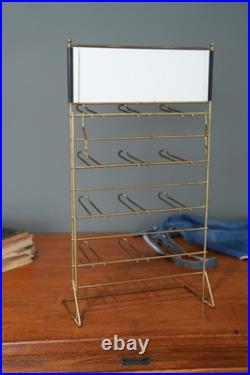 Vintage Eveready Calculator Watch Battery Store Display Rack Metal Countertop