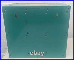 Vintage Eveready Miniature Lamps Metal Cabinet